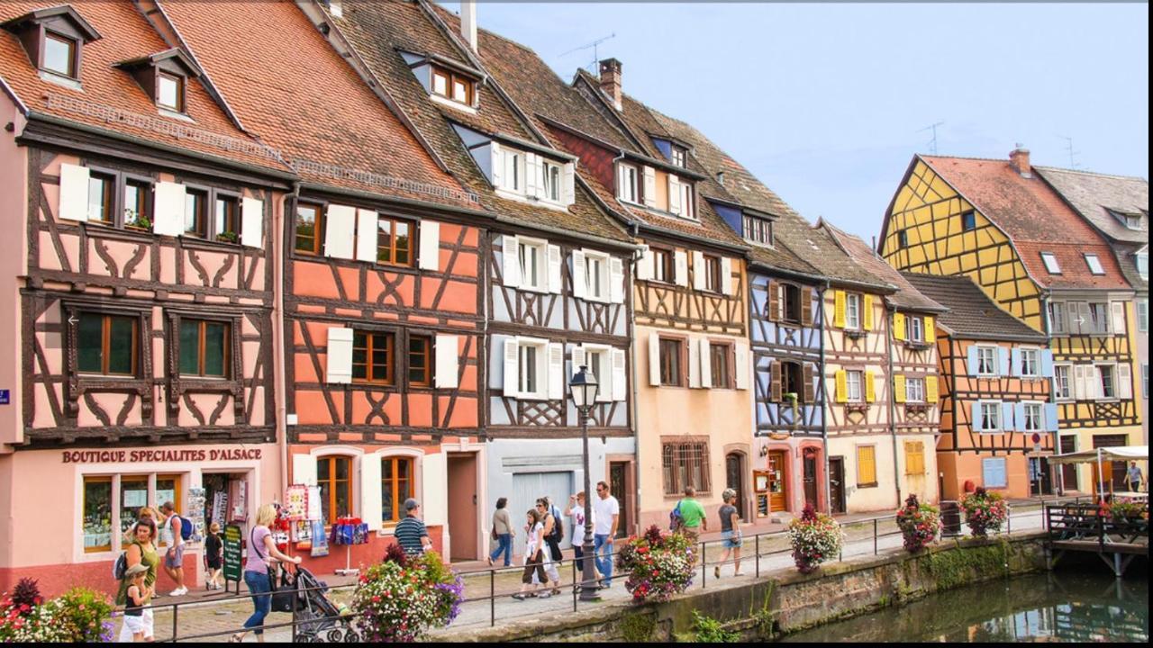 Апартаменты Le Bienvenue A Colmar - Parking Prive Inclus, Centre A Deux Pas Экстерьер фото